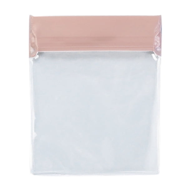 Bolsas de plástico EVA Bolsas transparentes sellables Ziplock Bolsas de almacenamiento Barniz Resellable Poly Bolsas para la celebración de Joyas Pulseras Broche Alfileres Collar