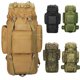 thumbnail image 2 of Mochila táctica militar al aire libre, senderismo, montañismo, Camping, multiusos, combate, juego de guerra, CS, camuflaje, 65L Fivean unisex, 2 of 2