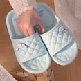 thumbnail image 4 of Preciosas zapatillas Sanrio EVA de dibujos animados Keroppi Melody Hello Kitty Kuromi Cinnamoroll Kawaii zapatillas de fondo suave niñas Y2K antideslizantes, 4 of 7