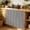 Dark Gray, variant on Gray Blue Color Under Sink Curtain for Closet, Privacy Short Cabinet Curtains, Abstract Woven Texture Vintage Minimalist Self Adhesive RV/Open Cabinet Skirt Adds Bathroom Storage 11"x13"