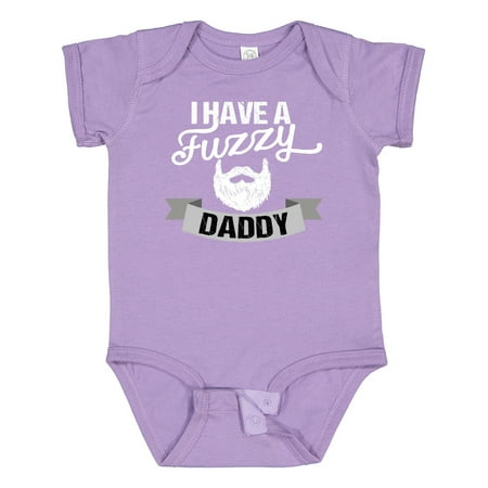 

Inktastic I Have a Fuzzy Daddy Beard Gift Baby Boy or Baby Girl Bodysuit