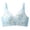 Light Blue, variant on Womens Lace Seamless Push Up Bras No Underwire Full Coverage Comfortable Bra V Neck Bralettes Wireless Everyday Bra