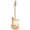 Burlywood, variant on Tcbosik Electric Bass Guitar, 4 String Bass Guitar with Bag, Strap, Plectrum, Spanner Tool and Connecting Wire for Beginner, Burlywood