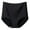 Black briefs for women, variant on ZZwxWA Women's Plus-size Ultra High Waist New Solid Color Ice Silk Seamless Underwear, Ladies Sexy Briefs Underwear