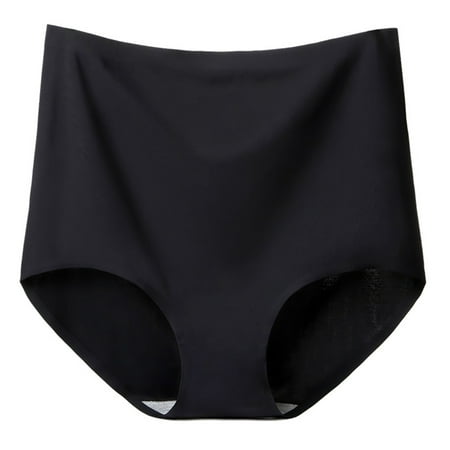 Sdeycui Women s Super High Waisted Underwear Panties Plus Size Seamless Panty Soft Comfy Full Coverage Briefs