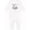 AA-White, variant on Easter Lamb He is Risen Christian Baby Romper Coveralls