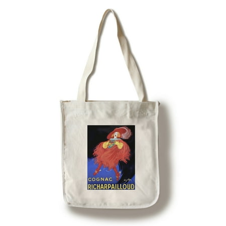 France Cognac - Cognac Richardpailloud Vintage Poster (artist: d'Ylen) France c. 1930 (100% Cotton Tote Bag - Reusable)