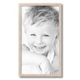 thumbnail image 2 of ArtToFrames 13x23 inch Clear Maple Picture Frame, White 13" x 23" Wood Poster Frame (WOM-4113) 1234, 2 of 8