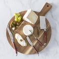 thumbnail image 4 of French Home 7-Piece Laguiole Cheese Knife and Spreader Set with Pakkawood Handles, 4 of 6