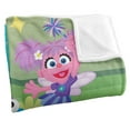 thumbnail image 3 of Sesame Street Furry Friends Forever Elmo Abby Cookie Monster Presents Kids Silky Touch Blanket, 50'x60', 3 of 6
