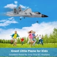 thumbnail image 2 of JoyStone F22 Raptor Jet Airplane Model, 2 Channels 2.4 GHz RC Plane Toy, Easy to Fly RC Glider for Kids Boys Girls Adults, 2 of 9