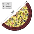 thumbnail image 3 of Sigee Ducks for Christmas Decoration Tree Skirt Christmas Plaid Tree Skirt,Christmas home decor Holiday Tree Skirt Fits TChristmas Tree-30", 3 of 6