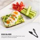 thumbnail image 4 of unbranded Compacto Negro Para Cocina Con Cuchillas De Acero Inoxidable Para Y Huevos, 4 of 8
