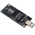 thumbnail image 2 of M.2 SSD a USB 3.0 Adaptador de Tarjeta Convertidor de Tarjetas Ranura de 6 Pines Hugo Adaptador NGFF a USB 3.0, 2 of 8