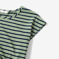 thumbnail image 3 of PatPat Family Matching Stripe Colorblock Tee and H-Line Side-Tie Dress Sets, 3 of 5