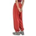 thumbnail image 3 of Ma Croix Women Oversized Fit Lounge Jogger Sweatpants with Pocket, 3 of 7
