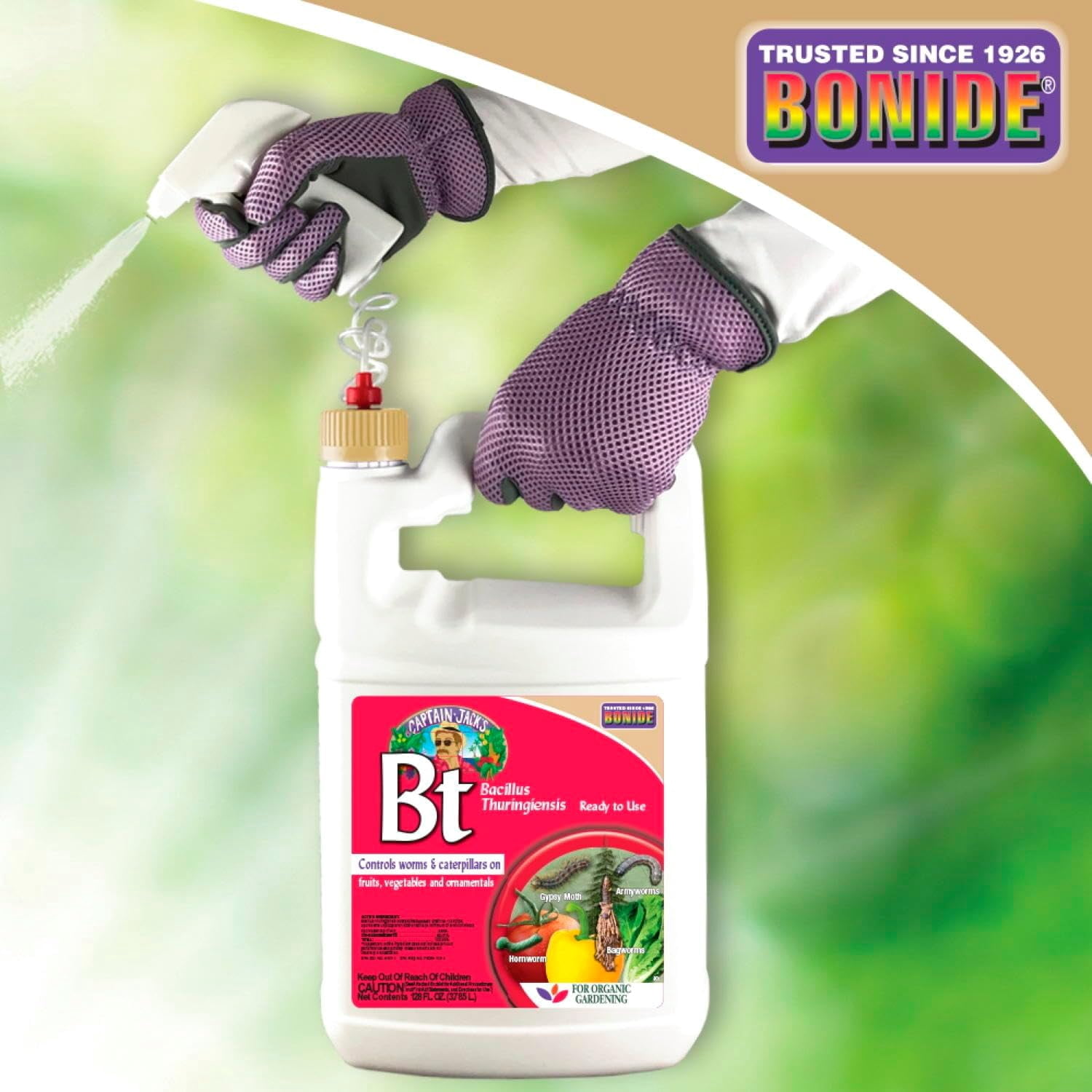 Bonide 5027221 1 gal BT Thuricide Ready to Use Spray