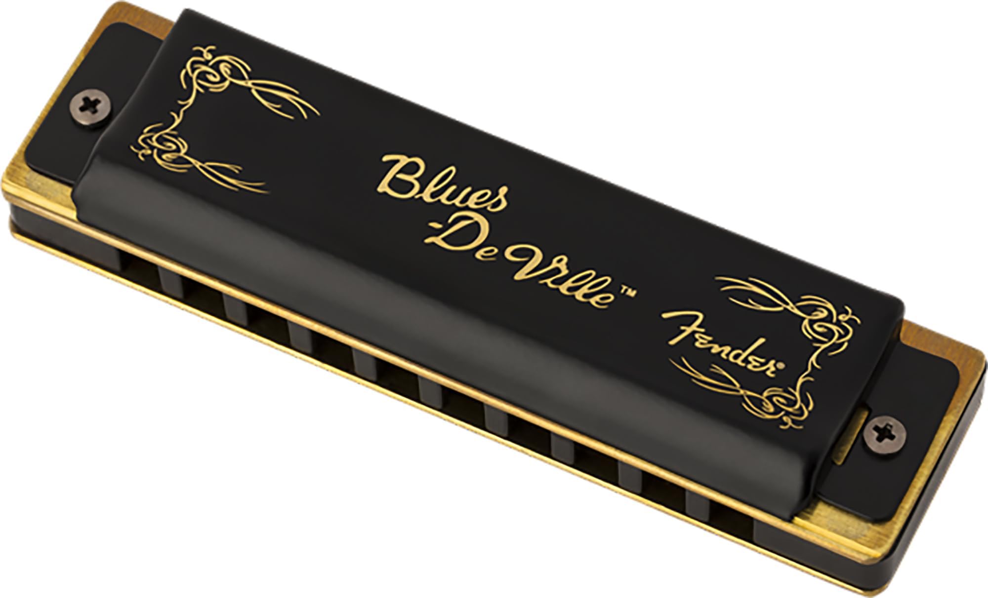 Fender Blues DeVille Harmonica - Key of E w/ Austin Bazaar Instructional Manual