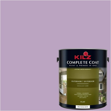 KILZ COMPLETE COAT Interior/Exterior Paint & Primer in One #RA240-02 Fashion (Best Dusty Pink Paint)