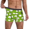 thumbnail image 2 of Kdxio Men's Boxer Briefs with Funny Sheep Doing Yoga Print - Comfortable and Breathable Underwear for Everyday Wear, 2 of 7