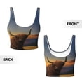 thumbnail image 6 of Sports Bra For Women, Yak (8) Sports Bras For Women High Support, Workout Tank Tops Woman With Removable Cups, 6 of 8