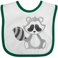 thumbnail image 3 of Inktastic Cute Woodland Animal Raccoon Boys or Girls Baby Bib, 3 of 4