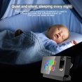 thumbnail image 5 of LED Alarm Clock with Projection Digital Alarm Clock Temperature Dimmable Table Clock Alarm USB, 5 of 5