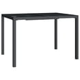 thumbnail image 5 of vidaXL 3 Piece Garden Dining Set Anthracite Steel, 5 of 5