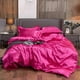 thumbnail image 1 of Juego de cama de satén - Hot Pink, 1 of 6