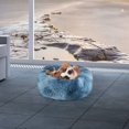 thumbnail image 5 of Donut Dog Cat Bed, Soft Plush Pet Cushion, Anti-Slip Machine Washable Self-Warming Pet Bed - Improved Sleep for Cats Small Medium Dogs (Multiple Sizes), 5 of 5