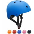 thumbnail image 1 of Casco de bicicleta para niños 3-13 años Casco de scooter para niños para bebés Niñas niños Protección BMX (Azul, Tamaño: M) JFHHH pequeña, 1 of 4