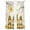 beige, variant on Yellow Bees Gnomes Sheer Curtains 96 Inch Length 2 Panels Set Window Treatments, Spring Floral Branches Pastoral Rod Pocket Semi Curtains for Living Room/Bedroom/Kitchen Décor, 104"W x 96"L