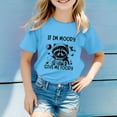 thumbnail image 2 of T-shirts pour Filles Imprimé T-Shirt à Manches Courtes pour Filles Col Ras du Cou T-Shirts d'Été pour Filles T-Shirts pour Filles 10-11 Ans Mode Filles, 2 of 4