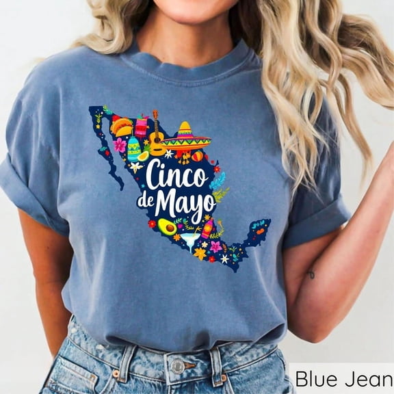 Mexico Cinco De Mayo Shirt, Mexican Folk Shirt, Fiesta Party T-Shirt, Latina Mom Tee, Mexican Women T-Shirt, Mexican Fiesta Shirt