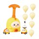 thumbnail image 1 of Juego de coche propulsado por lanzador de globos: experimento científico creativo para niños. Amarillo, 1 of 9