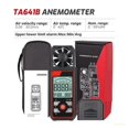 thumbnail image 3 of Digital Display Anemometer Handheld Wind Speed Gauge Meter Anemometro Windmeter ,Comprehensive Data Display, 3 of 7