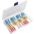 thumbnail image 1 of 120 Pcs/boîte Tube Rétractable Étanche Assortiment de Joints de Soudure Connecteurs de Fil Rétractable Connecteur de Borne de Rétrécissement avec Étui de Rangement pour DIY (Ratio Rétractable 2:1), 1 of 7