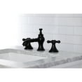 thumbnail image 4 of Kingston Brass KC7060AX Vintage 8 in. Widespread Bathroom Faucet, Matte Black, 4 of 5