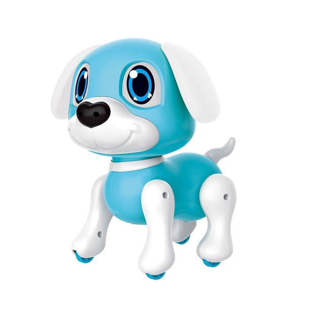 Vogacara Perro Juguete Niños Mascota Inteligente Robot Cachorro Gesto Sensor Obstáculo Evitación Robot Perro, Rosa Videojuegos portátiles reloj azul Vogacara FN000051-03B
