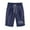 Navy, variant on Iyufng Shorts for Women Plus Size Casual Linen Shorts Women,Cotton and Linen Fashionable Printing Elastic Waist 5-inch Pants Drawstring 5-inch Shorts