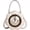 White, variant on Novelty Clock Flower Handbag, Retro Crossbody Shoulder Bag for Women