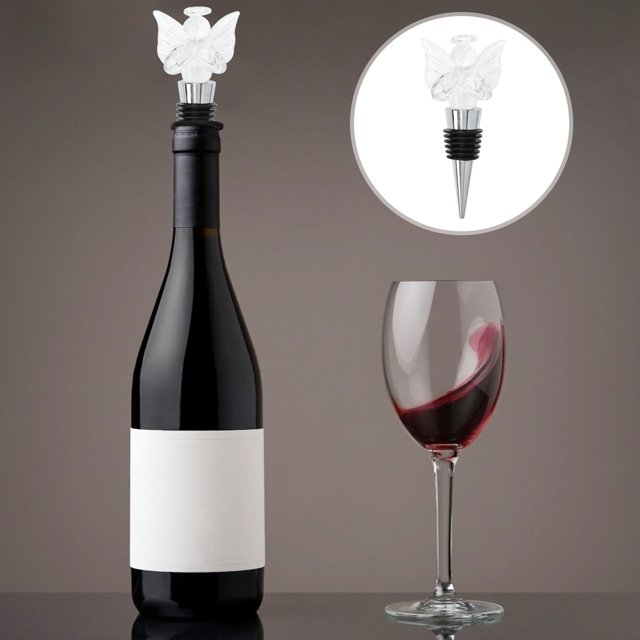 IFANLANDOR Tapón Para Botella De Vino Azul Con Sello Hermético Estructura Simple Y Material Duradero