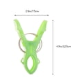 thumbnail image 3 of MasteelfCA 8pcs Large Sized Bright Color Plastic Beach Towel Clips Quilt Clips, 3 of 5