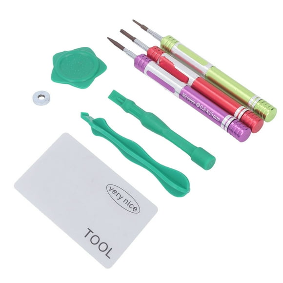 Mainboard Repair Tool Kit, Screwdriver Magnet ABS Stainless Steel Scraper Wide Application Disassembly Tools Pry Bar  For Device