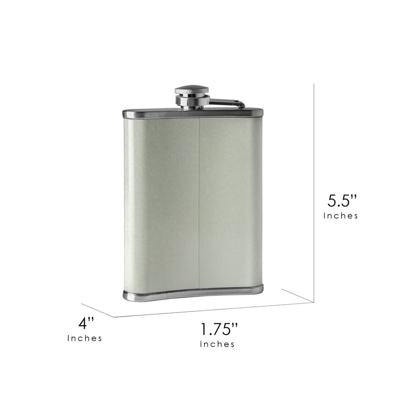 8oz Pioneer Message Stainless Steel Flask 8oz Pioneer Message Stainless Steel Flask