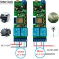 thumbnail image 4 of Módulo de relé inalámbrico WiFi Jormftte, 2 canales, 433 MHz, 4 of 5