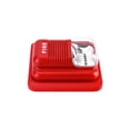 thumbnail image 4 of Bocina estroboscópica de alarma de incendio QWORK, paquete de 4 unidades, 12/24 V DC, 4 of 8