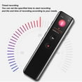 thumbnail image 3 of Digital Voice Recorder, N3 Noise Reduction Voice Activated Recorder with Speaker, Up to 35 Hours Recording Audio Recording Device Voice to Text, Auto Save on Power Off, 3 of 8