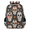 Blue, variant on Mexican Boho Flower Travel Backpack for Adults, Multi-Functional Casual Daypack with Adjustable Shoulder Straps, Retro Floral Laptop Bag for Work Outdoor