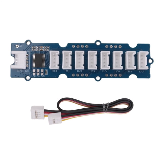8-Channel Multiplexer / Hub Support 3.3V/5V System Multiple Devices with the Same Address 8 Grove Port 8x2cm